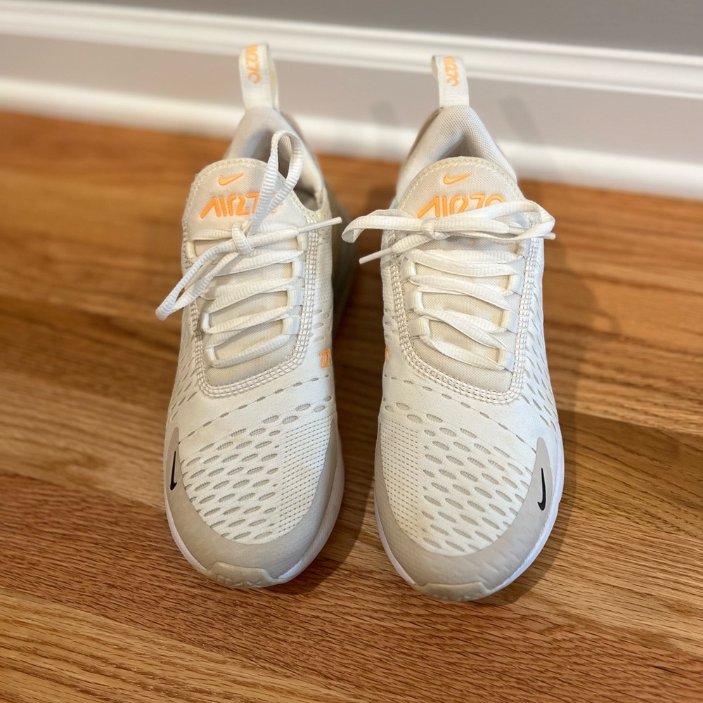 Womens Nike  Air Max 270 'White Desert Sand